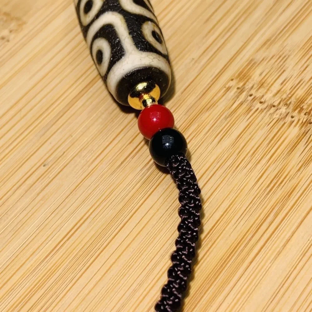 9 Eye Dzi Bead | buddhist beaded necklace